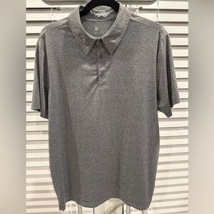 All in Motion Mens Charcoal Polo Shirt